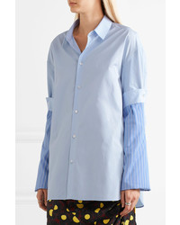 Maison Margiela Cotton Shirt Blue