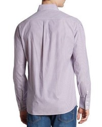 Brunello Cucinelli Regular Fit Striped Shirt