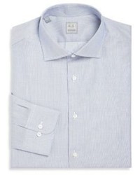 Ike Behar Striped Button Front Shirt