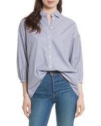 The Great The Easy Stripe Cotton Shirt