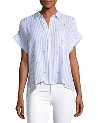 Rails Whitney Striped Button Front Shirt