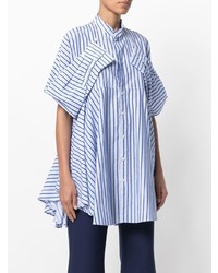 Henrik Vibskov Laundry Foldover Sleeve Stripe Shirt