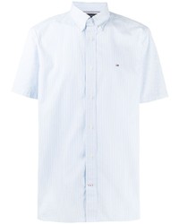 Tommy Hilfiger Embroidered Logo Striped Shirt
