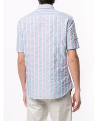 D'urban Short Sleeve Stripe Print Shirt