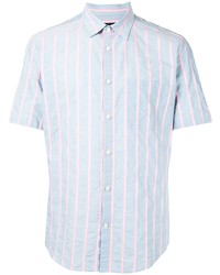 D'urban Short Sleeve Stripe Print Shirt