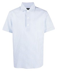 Ermenegildo Zegna Short Sleeve Striped Shirt