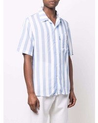 MTL STUDIO Stripe Print Shirt