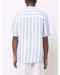 MTL STUDIO Stripe Print Shirt