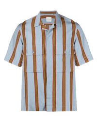 Paul Smith Stripe Print Short Sleeved Shirt