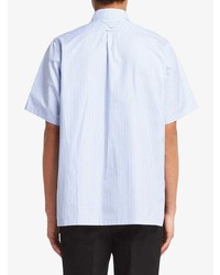 Prada Striped Oxford Button Down Shirt