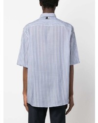 Low Brand Striped Short Sleeve Lyocell Shirt