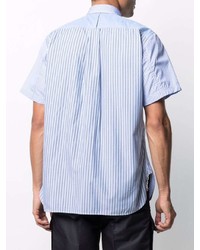 Junya Watanabe MAN Striped Short Sleeve Shirt