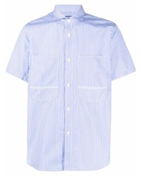 Junya Watanabe MAN Striped Short Sleeve Shirt