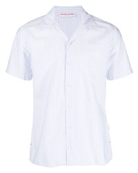 Orlebar Brown Travis Striped Short Sleeve Shirt