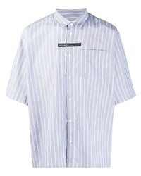 Givenchy Vertical Stripe Short Sleeve Shirt