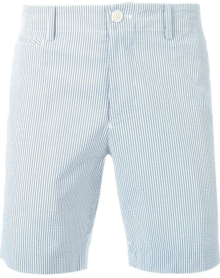 Mr Gentleman Striped Shorts, $298 | farfetch.com | Lookastic