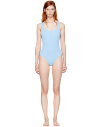 Solid And Striped Blue Staud Edition The Veronica Swimsuit