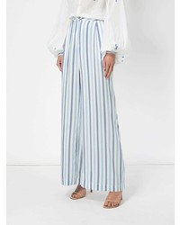 Thierry Colson Striped Wide Leg Trousers