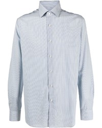Xacus Wool Striped Shirt