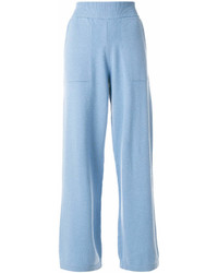 Barrie Flared Cashmere Trousers