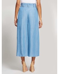 New York & Co. New York Company Gabrielle Union Collection Light Blue Wide Leg Pant