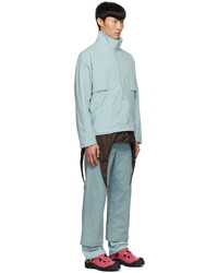 Kiko Kostadinov Blue Packable Depero Jacket