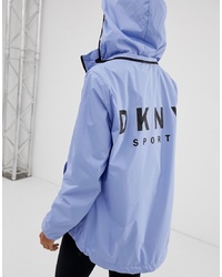 DKNY Convertible Hood Jacket With Oversized Logo