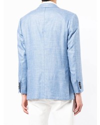 Kiton Virgin Wool Silk Blend Blazer