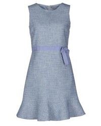 Light Blue Wool Dress