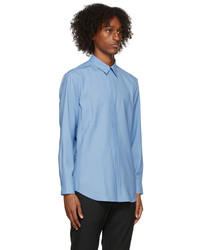 OVERCOAT Blue Wool Shirt