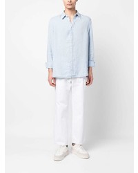 Woolrich Long Sleeved Linen Shirt