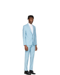 Paul Smith Blue Wool And Mohair Soho Suit