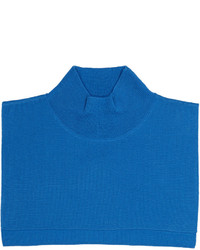 Enfold Blue Wool Turtleneck Collar