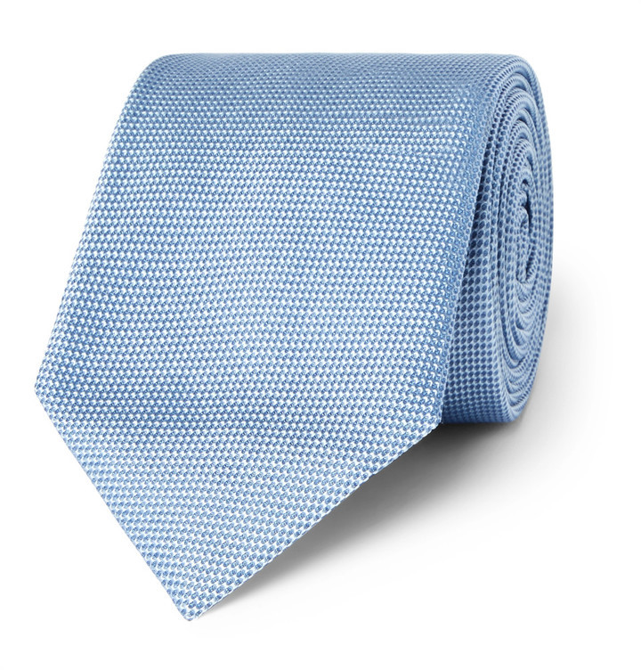 hugo boss blue tie