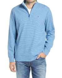 Vineyard Vines Coopers Town Stripe Quarter Zip Pullover