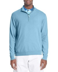 Paul & Shark Cotton Quarter Zip Sweater