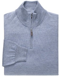 Signature Merino Half Zip Sweater