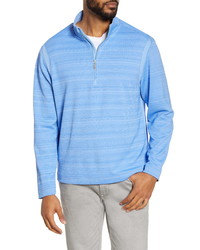 Tommy Bahama Tidal Stripe Half Zip Pullover