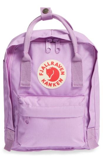 kanken backpack light purple