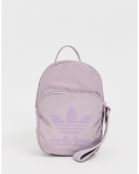 adidas Originals Sleek Mini Backpack In Purple