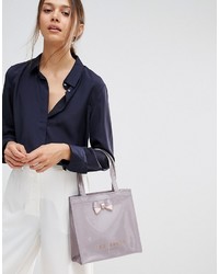 Ted Baker Mini Icon Bag In Pale Purple