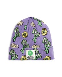 Parks Project Good Vibes Shroom Beanie In Purple At Nordstrom