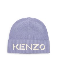 Kenzo Logo Wool Beanie In Wisteria At Nordstrom