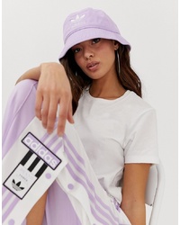 adidas Originals Bucket Hat In Lilac