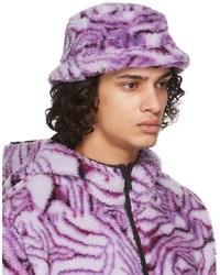McQ Purple Fleece Bucket Hat
