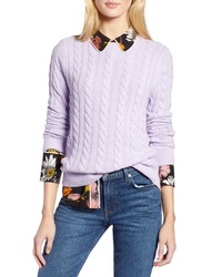 Halogen X Atlantic Pacific Cable Sweater
