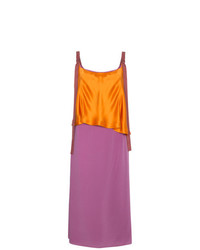 Sies Marjan Silk Colour Block Strappy Dress
