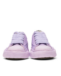 Miharayasuhiro Purple Over Dyed Og Sole Peterson Sneakers