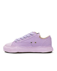 Miharayasuhiro Purple Over Dyed Og Sole Peterson Sneakers