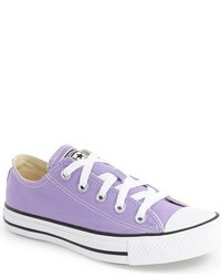 Light Violet Canvas Sneakers